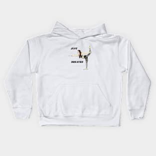 Just Breathe Kids Hoodie